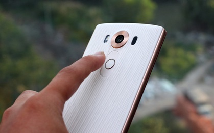 LG V10 chính hãng: Trắng long lanh, vàng hồng sang chảnh