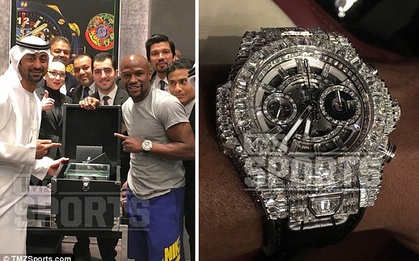 “Tay đấm triệu đô” Mayweather khoe đồng hồ mới hơn 20 tỷ