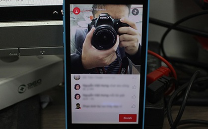 Đã có thể dùng tính năng "tường thuật" Video của Facebook tại Việt Nam