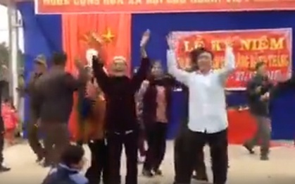 Dân mạng thích thú với clip các cụ già nhảy điêu luyện trên nền nhạc sôi động