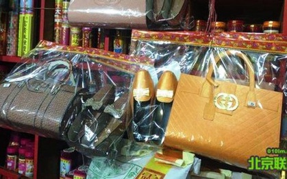 Trung Quốc: Gucci "sờ gáy" các cơ sở sản xuất đồ hàng mã mang logo thương hiệu của mình