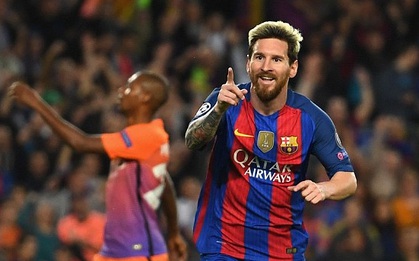 Messi lập hàng loạt kỉ lục sau màn tàn sát Man City