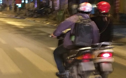 Cảnh báo kẻ biến thái chuyên sàm sỡ thiếu nữ trên đường phố Hà Nội