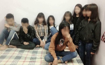 Hà Nội: Nhóm 9 học sinh nam nữ 14 tuổi bị bắt gặp ở cùng 1 phòng trong nhà nghỉ