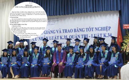 Sinh viên trường Luật đóng gần 1 triệu đồng cho lễ tốt nghiệp, nhà trường nói chỉ... thăm dò