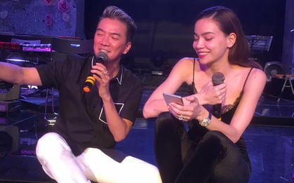 Đàm Vĩnh Hưng, Hồ Ngọc Hà tập nhạc cho liveshow lúc 2h sáng