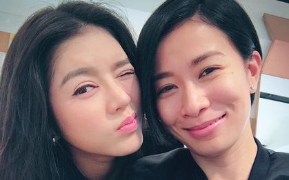 Xa Thi Mạn đăng ảnh và giới thiệu Lý Nhã Kỳ là bạn thân của cô trên instagram