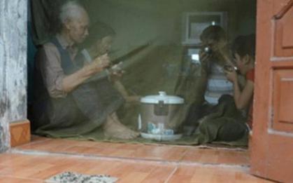 Ruồi nhặng đen đặc phát hãi, ăn cơm cũng... mắc màn