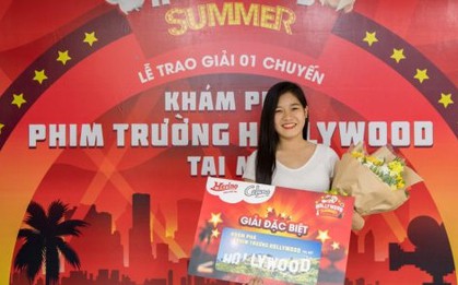 Cô sinh viên năm nhất ngành Du lịch may mắn đặt chân đến Mỹ