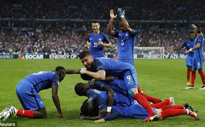 Hủy diệt Iceland, Pháp đối đầu Đức ở bán kết Euro 2016