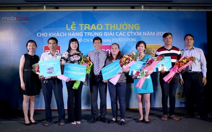 Mobifone tưng bừng trao thưởng các chương trình khuyến mãi