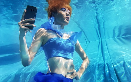 Cùng Galaxy S7 edge, Kim Nhã bứt phá ngoạn mục trong Next Top model