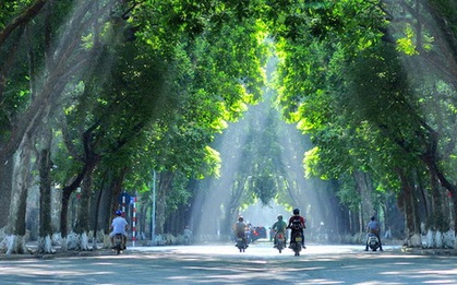 Đã bao lâu rồi, bạn chưa nhìn thấy bầu trời xanh Hà Nội?
