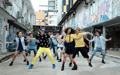 Hoàng Yến Chibi nhí nhảnh tại hậu trường quay clip Dance mới