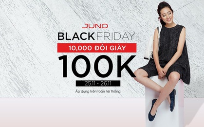 Juno bùng nổ siêu khuyến mãi ngày Black Friday