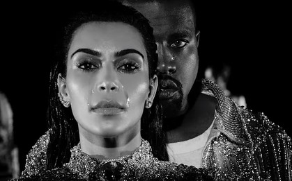 Vợ chồng Kanye Kim giàn giụa nước mắt trong MV mới
