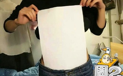 Trào lưu gây bão ở Trung Quốc: Sau "vòng tay chạm rốn" sẽ là "vòng eo A4"?