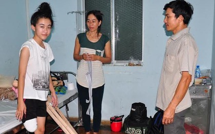 Nơi tắc trách nhận thanh toán viện phí cho nữ sinh bị cưa chân oan