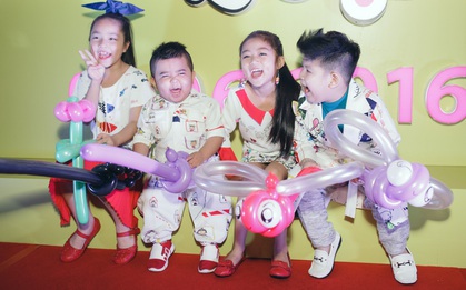 4 nhóc "siêu quậy" đáng yêu tại họp báo ra mắt phim Việt duy nhất dịp 1/6