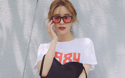 Cô nàng nào mà chẳng có ít nhất 5 kiểu áo phông này trong tủ đồ