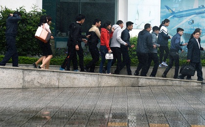 Hà Nội: Hàng trăm người tham gia diễn tập chữa cháy ở khu đô thị Royal City
