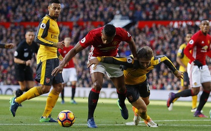 Xem lại 2 tình huống Man Utd mất oan phạt đền dù cầu thủ Arsenal phạm lỗi mười mươi