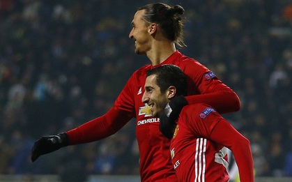 Mkhitaryan solo ghi bàn đẳng cấp, Man Utd vào vòng knock-out Europa League