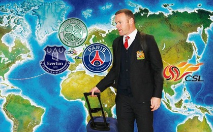 Trung Quốc, Mỹ và những "miền đất hứa" của Rooney nếu bị Mourinho "đá đít" khỏi Man Utd