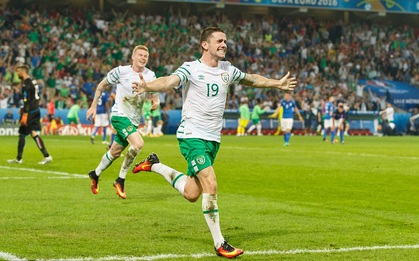 Đánh bại Italia, CH Ireland lần đầu tiên vượt qua vòng bảng Euro