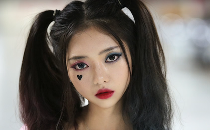 Thích nhân vật Harley Quinn nhưng không muốn "lố"? Hãy học kiểu makeup phiên bản ngoan hiền này ngay thôi