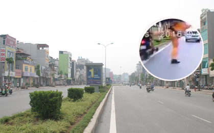 CSGT "tung cước" gây xôn xao: "Tôi giơ chân lên để phòng vệ vì xe lao thẳng vào tôi"