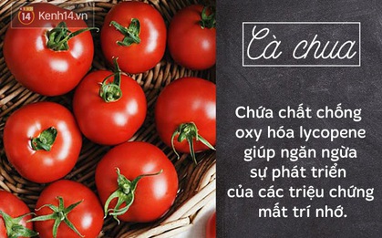 Chọn thực phẩm "đặc biệt" dành cho người có trí nhớ tồi tệ