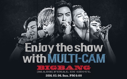 Đã có cách giúp bạn xem được trực tiếp concert cực hoành tráng của Big Bang trên điện thoại