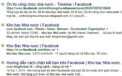 Mạo danh website Kho bạc Nhà nước lừa nạp thẻ điện thoại