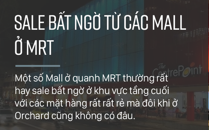 14 "chiêu" phải nhớ nếu bạn muốn đi săn hàng sale ở Singapore mùa cuối năm