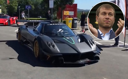 Abramovich khoe bộ sưu tập siêu xe toàn hàng khủng