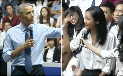 Tổng thống Obama beatbox và đề nghị Suboi đọc rap tiếng Việt cho ông nghe