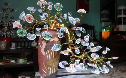 Người Hà Nội rộ mốt săn cây tài lộc bằng tiền thật về chơi Tết