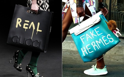 Mẫu túi mới của Gucci bị tố đạo ý tưởng... của túi "fake"