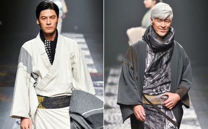 Những "soái ca" kimono chỉ có tại Tuần lễ thời trang Tokyo