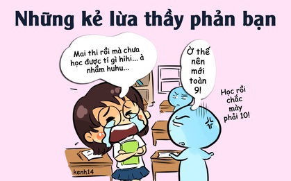 Chắc chắn bạn đã từng học cùng lớp với 12 kiểu bạn này