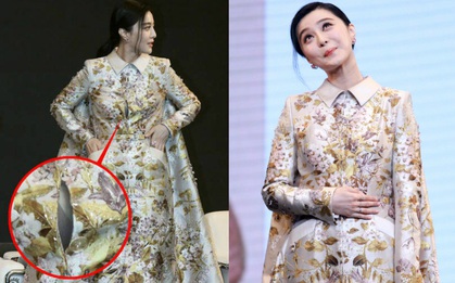 Phạm Băng Băng "ngượng chín mặt" vì chiếc váy "phản chủ" ngay tại sự kiện