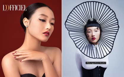 Sở hữu dung mạo mỹ nhân, Linh Khiếu hiện đang "đắt show" chụp hình tạp chí hơn cả chị mình!