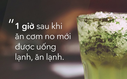 6 nguyên tắc để thưởng thức đồ lạnh bảo đảm sức khoẻ trong mùa hè bỏng rát