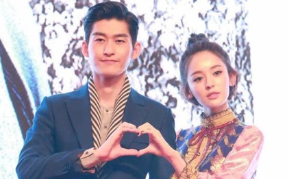 Cặp đôi Trương Hàn - Cổ Lực Na Trát lần đầu xuất hiện tình tứ trước báo giới