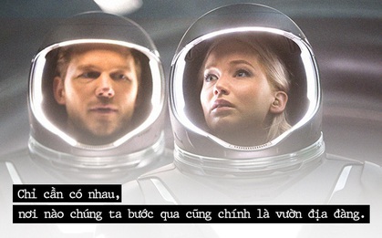 Có một loại tình yêu trong "Passengers", khi người ta tìm thấy nhau giữa nơi tuyệt vọng