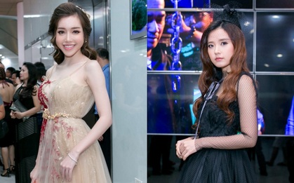 Elly Trần xinh xắn, rạng rỡ đối ngược Midu "hắc ám"