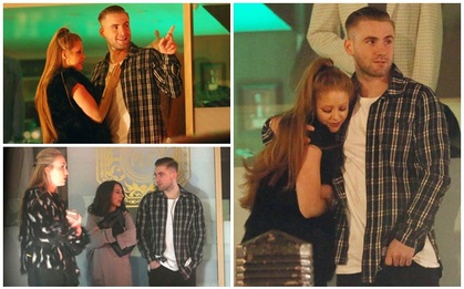 Luke Shaw phá sức, ôm ấp gái lạ ở hộp đêm