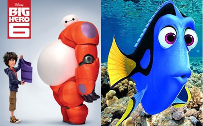 "Big Hero 6" lên màn ảnh nhỏ, "Finding Dory" tung trailer siêu dễ thương