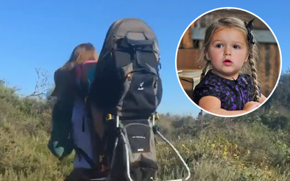 Phương pháp leo núi độc nhất vô nhị của "nhóc tì" Harper Seven Beckham